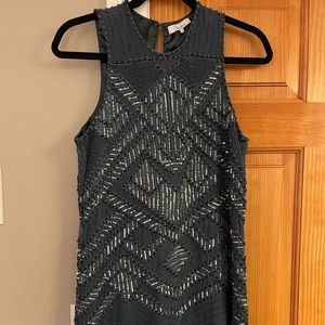 Parker beaded mini dress.